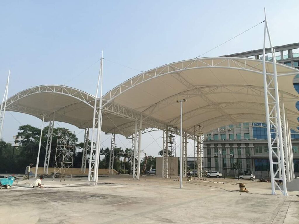 Home tensile entrance structure 2